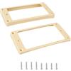 Banworks Anelli Humbucker in plastica obliqua superiore curva inferiore humbucker pickup cover 3,8 x 5,1 mm + 8,1 x 9,5 mm chitarra pickup frame per chitarra elettrica Epiphone Les Paul LP Style