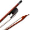 WUQIMUSC 4/4 full size Arco Violino Arco Stile Barocco Brasile Arco di Ebano Rana Naturale Bianco Arco Capelli Arco