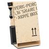 Schlagwerk MB110 Move Box Cajon - cajon portatile e mobile - ideale per il palco e per le performance itineranti - suonabile in piedi e camminando - con Heck Stick e tracolla - drumset mobile