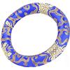 VGEBY Cuscino per Campane Tibetane, 16 cm/6,3 pollici, Seta Blu, Tessuto, imbottitura, Musical Instruments