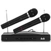 Kovalmax® Coppia 2 microfoni wireless microfono gelato karaoke musica canto audio