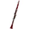 DVCSDE Buffet Clarinetto Professionale Clarinetto In Sib Clarinetto In Sib Strumento Clarinetto 17 Tasti Con Ance Per Clarinetto Accessori(G)