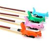 Yinfente Tenere Violino/Viola Bow Holder - Aiuto Didattico per Imparare Violino - Principiante Correttore Bow Raddrizzatore - Morbido Proteggere Dito