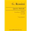 Armelin Musica s.a.s. Gioachino Rossini-4 Melodie Per Contrabbasso e Pianoforte