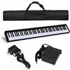 KOMFOTTEU Pianoforte Digitale 88 Tasti Multifunzionale con Bluetooth e USB