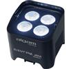 ALGAM LIGHTING -EVENTPAR-MINI - Par a Batteria, LED 4 x 10W RGBW, IP20, 1,9 kg, 130 x 130 x 122 mm