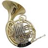 GDINYONGZE corno francese strumento musicale Corno Francese Doppio 4 Tasti Fa/Sib Strumento Musicale In Ottone Con Custodia A Forte Penetrazione