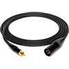enoaudio Mogami 2534 Quad Cavo professionale studio | Neutrik Gold RCA - XLR maschio | HiFi - 1,5 m
