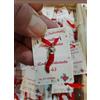 generico cornetto portafortuna cm.3 (rosso 50 pezzi)