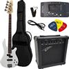 MSA. BASSO ELETTRICO BIANCO - BASSI ELETTRICA WHITE - SET ELLETRICHE CON AMPLIFICATORE DA 30WATT - BORSA - PLETTRO - CORDE - MSA musicinstrument