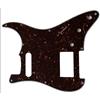 VAttea Battipenna per chitarra Fender a 8 fori per viti HS Pickup Strat (4 strati marrone tartaruga)