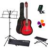 MusicalStore2005 Kit Completo per Chitarra Classica EKO CS10 (Completo, Red Burst)