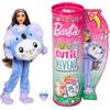 Barbie Cutie Reveal - Bambola con costume di peluche da coniglietto-koala e 10 accessori a sorpresa cambia colore, serie Amici Cuccioli, giocattolo per bambini, 3+ anni, HRK26