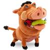 Disney Store Disney Peluche medio morbido Pumba Store, Il Re Leone, 33 cm, personaggio coccoloso con dettagli ricamati, capelli soffici e insetti in bocca, adatto a tutte le età