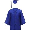 Generico Toga Bambino Set Toga E Tocco per Bambini 2-14 Anni Costume da Laureato con Stola Cappello E Nappina 2026 Abito Diploma per Asilo Scuola Materna Primaria Kit Completo Graduazione