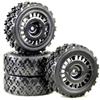 Absima 1:10 Rally Rally Block Ruote complete Nero 4 pz.