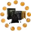 Kbnuetyg Pietre runiche divinatorie - Set da 13 Pezzi con Borsa per Il Trasporto e Libro di Istruzioni, Ornamento Spirituale Regalo | Decorazione per Altare per rituali, Meditazione, magia