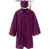 Generico Toga Bambino Set Toga E Tocco per Bambini 2-14 Anni Costume da Laureato con Stola Cappello E Nappina 2026 Abito Diploma per Asilo Scuola Materna Primaria Kit Completo Graduazione