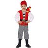 CARTOON costume vestito abito travestimento carnevale halloween cosplay bambino pirata - 0697