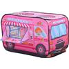 SunaOmni Tenda da Gioco Pieghevole per Bambini, camioncino dei Gelati Traspirante ad Alta densità, Tenda da Gioco 44x30x28, casetta da Portatile per Bambine e Bambini, da a compa