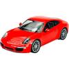 Porsche 911 Carrera S (991), rosso, modello di automobile, modello prefabbricato, Welly 1:24 Modello esclusivamente Da Collezione