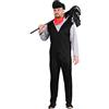 Pegasus Vestito Costume Maschera di Carnevale Adulti - Spazzacamino - Taglia M - 44/46 Uomo