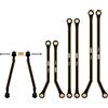 INJORA 8PCS Telaio 4 Link per Axial SCX24 Gladiator Power Wagon