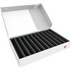 Feldherr Storage Box DSLB075 per modellini di Locomotive, vagoni e Veicoli ferroviari - 11 Slot per Lo scartamento H0 - Verticale