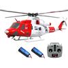 MetaHrystynx GOOSKY E2 UH-1Y RC elicottero, 2.4G 6CH doppio brushless telecomando elicottero militare con posizionamento GPS, decollo/atterraggio con un tasto, mantenimento dell'altitudine, regalo per