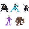 DC Comics, Batman, Robin, Nightwing vs The Joker, Clayface 5-Pack, 2-inch Action Figures, Kids Toys for Boys and Girls Ages 3 and Up