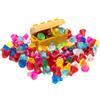 LEGO Piraten Schatztruhe in Gold mit 50 Diamanten Kristalle