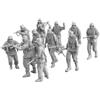 SZLIFE Kit di Modelli di Soldati Tedeschi in Scala 1:72, 11 Pezzi, Miniature, Giocattoli, Diorama Unici per Il Gioco.