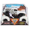 Monster Jam, Monster Truck ufficiale Grave Digger, veicolo pressofuso da collezione, scala 1:24, bianco