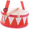 Mikinona Piccolo Tamburo Didattico per Bambini, Bacchette Set 1 Pezzo | Nailon e Legno, Leggero e Facile da Maneggiare, Stimola L'interesse Musicale e Senso del Ritmo