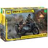 Zvezda Tamiya 500783607 - Motociclo Tedesco della seconda Guerra Mondiale, Scala: 1:35