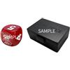 Bandai One Piece Card Game - Set 4 Pz Official Dice + Dice Case
