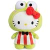 GUND Sanrio Hello Kitty Keroppi, peluche di alta qualità, per bambini da 1 anno in su, verde, 24,1 cm
