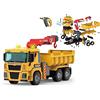 Teorema Giocattoli Teorema - Camion Gru Smonta e Rimonta con Trapano, Giocattolo per Bambini, con Luci e Suoni