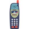 BSTCAR Bambini giocattolo telefono musica telefono modello educativo suono giocattoli interattivi bambino telefono cellulare per 1 anno di età ragazzi ragazze (Blu scuro)