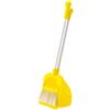 Luwecf Set di Pulizia per Bambini, Mini Scopa E Paletta Colorati, Giallo
