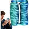 Jukeoiu Rullo a mano Fidget, giocattolo per dita con stampa 3D - Compagno rotante silenzioso, decorazione novelty per adulti, adolescenti, anziani, aule, aereo