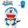 Doraemon Peluche Doraemon con bocca aperta - 21 cm - Pupazzo originale