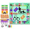Cymwer Adultopoly: Gioco da Tavolo per Coppie, Gioco di Carte di Relazione con Carte di Conversazione