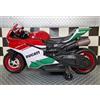 Indalchess Moto Elettrica per Bambini Ducati Panigale 12V, Bambini 3-6 ANNI