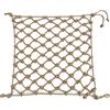 Generic Rete in Corda di Canapa da Arrampicata, Protettiva Sicurezza Protezione Ambientale, per Gioco Allenamento Fisico Bambini(10mm-10cm,1x1m(3.28X3.28ft))
