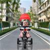 HUOLE Triciclo per bambini con spazio di archiviazione, parasole, bici da passeggio per bambini più grandi triciclo bambino evolutivo, canna telescopico e pedali rimovibili-per ragazze e ragazzi
