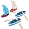CIYODO 1 Set Decorazioni Resina per Micro Miniaturizzata per Acquari e Ambientazioni Marinare per Uffici e Case Barche Vela Vela