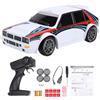 Domary Veicolo Elettrico con Luci a LED per Auto RC Ad Alta velocità in Scala 1:24 per Drift Racer con Telecomando da 2,4 GHz