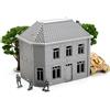 Patrick Miniatures WWII Village House Edificio - Tablet op stampato 3D - Ardennen Village House - Wargaming Terrain su scala 15 mm, 20 mm o 28 mm (28 mm)