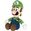 Sanei Super Mario AC02 All Star Collection Luigi - Peluche piccolo, 25,4 cm